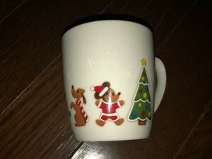 TDL ミッキー ミニー グーフィー ドナルド プルート クリスマス クッキー マグカップ