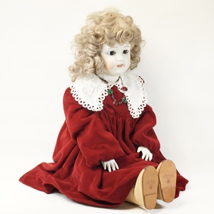  Showa era Vintage bisque doll West doll Collectors Doll collectors doll made Bebe doll paperweight I height 77.ATN