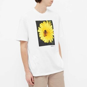 NIKE SB SBEE S/S Tシャツ 花柄 ハチ 白 L ナイキ スケボー スケートボーディング 半袖 Tee DB9962-100