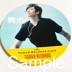 Art hand Auction Tomoki Hirose Random Coaster Stage Drama Men's Water! Tower Records Tower Records Cafe Tower Records Cafe Not for Sale Rare Collaboration Cafe Shipping 63 yen ~, Talent goods, photograph