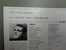 グレン・フライGLENN FREY/リヴィン・ライトLIVIN' RIGHT★シングル_画像3