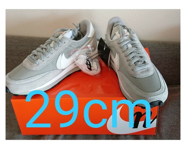 NIKE sacai fragment smoke GREY 29cm