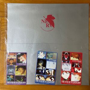 THE END OF EVANGELION TELEPHONCARD SET