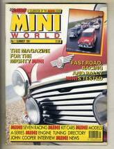 【c8027】91/No1(SUMMER) MINI WORLD／ミニのレース仕様車、ミニのキットカー、…（英国のミニ専門誌） _画像1