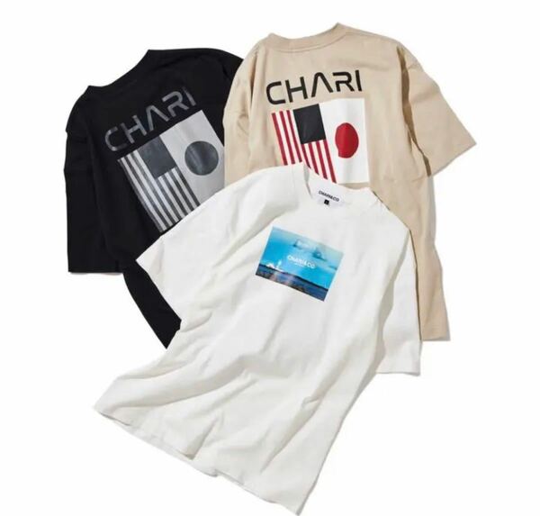 チャリアンドコーTシャツChariAndCo SUPER SONIC TEE