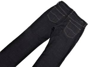 BOBSON Bobson stretch Denim pants dark blue size 35(W absolute size approximately 84cm) ( exhibit number 017)