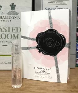 《送料無料》ヴィクター＆ロルフ フラワーボム デュー オードパルファム 1.2ml サンプル ※未使用※ #FLOWERBOMB DEW EDP