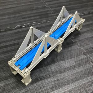 プラレール 橋 直線 エクストラドーズド橋 グレー橋脚