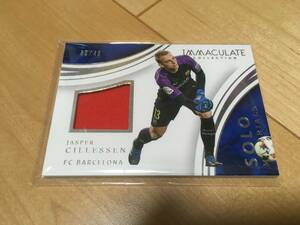 2017PANINI IMMACULATE シレッセン　バルセロナ　SOLO MATERIALS ジャージ