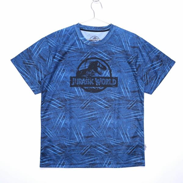 【送料無料】UNIVERSAL STUDIOS SINGAPORE(ユニバーサル・スタジオ・シンガポール)/JURASSIC WORLD/ジュラシックワールド/ドライTシャツ/L