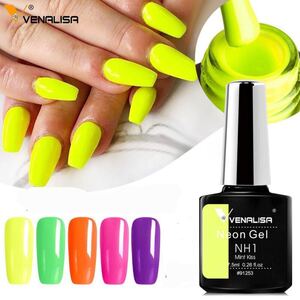 再入荷!!VENALISA 蛍光ネオンジェル5色セット