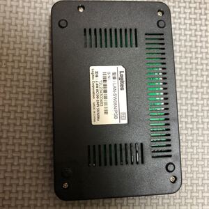 Logitec LAN-SW08N/PSB スイッチングハブ 8ポート