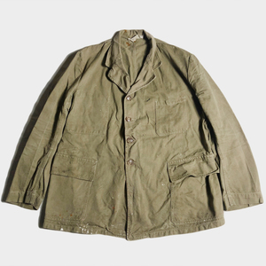 50’s フレンチ PTT ポスタル ラペルド ジャケット FRENCH POSTAL LAPELED JACKET COULANGE フランス軍 ARMY アーミー ミリタリー 郵便局