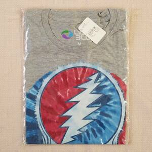 魅惑のバンドT特集! 新品未開封『GRATEFUL DEAD グレイトフル・デッド』半袖Tシャツ LIQUID BLUEボディ グレー M 価格￥3,900+税／ロックT