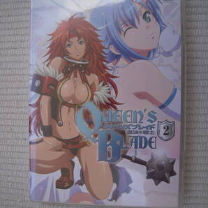 【美闘士セクシーショットカードなし】☆DVD クイーンズブレイド 流浪の戦士 第2巻 初回生産版 美闘士セクシーショットカードなし 美品☆