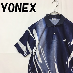 【人気】YONEX/ヨネックス ユニフォーム 神奈川 県立厚木南 部活 ブルー サイズM/S2262