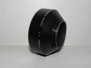 Nippon kogaku ニコン 48mm/f2 レンズフ-ド