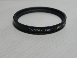 CONTAX 46mm L39(UV)mc Filter(ブラック)