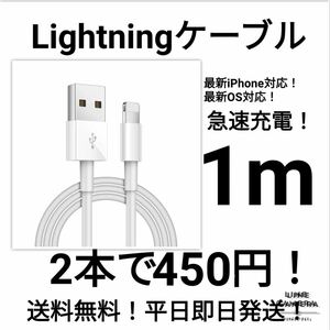 【2本 No.6】iPhone高速充電/通信対応ライトニングケーブル