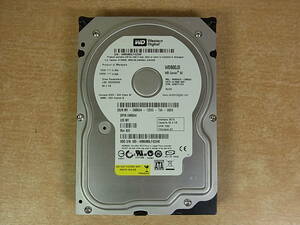 ◎H/706●ウェスタンデジタル Wesntern Digital☆3.5インチHDD(ハードディスク)☆80GB SATA300 7200rpm☆WD800JD☆中古品