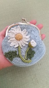 ハンドメイド がま口ポーチ