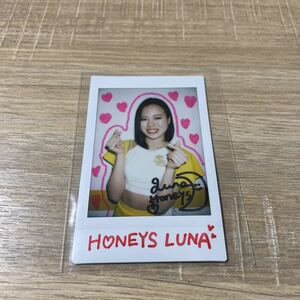 【LUNA】2021 BBM チアリーダーカード Dancing Heroine 華 10枚限定 直筆サインチェキ Honeys