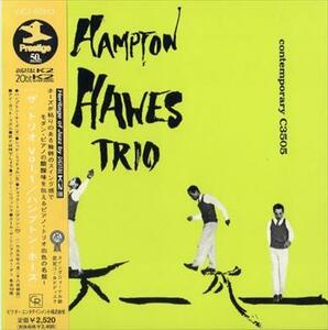 ■□Hampton Hawesハンプトン・ホーズ/ザ・トリオ Vol.1(紙ジャケ)□■