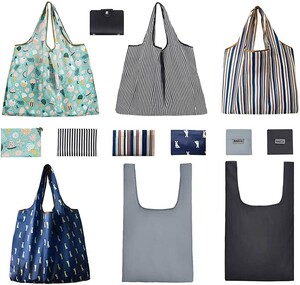 エコバッグ 買い物バッグ【6個セット】コンビニエコバッグ コンパクトバッグ