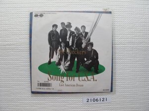 2106121　Song for U.S.A.　チェッカーズ　ＥＰレコード　昭和メロディー　