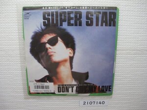 2107140　SUPER STAR　長渕剛　ＥＰレコード　昭和メロディー　