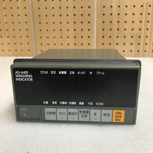 TK4205 WEIGHING INDICATOR ウェイングインジケータ　AD-4401 　未使用近い