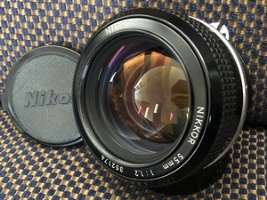 1273o Ai改 Nikon NEW Nikkor 55mm F1.2 ニコン 大口径 F1.2 オールドレンズ