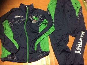 再値下げ送料無料 ATHLETA アスレタ薄手ジャージ 上下セット セットアップ トレーニングウェア