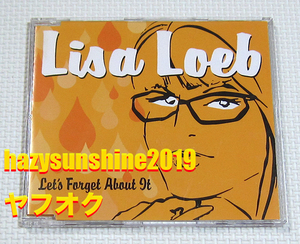リサ・ローブ LISA LOEB JAPAN 3 TRACK CD LET'S FORGET ABOUT IT FIRECRACKER ファイアークラッカー