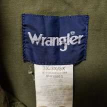 WRANGLER ラングラー ウエスタンシャツ 長袖 シャツ カーキ BIG 大きいサイズ 3XL 03H1203_画像8