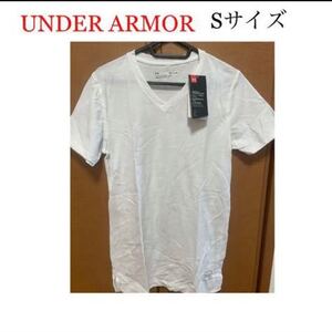 【新品未使用】 UA アンダーアーマー 半袖 シャツ ウェア Sサイズ(身長162~168 胸囲85~91) ホワイト