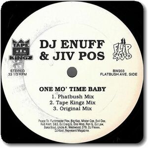 【○12】DJ Enuff & Jiv Pos/One Mo' Time Baby/12''/Party Breaks/Biz Markie/Joeski Love/Eric B. & Rakim/Schoolly D