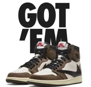 AIR JORDAN 1 TRAVIS SCOTT ナイキエアジョーダン トラヴィススコット ナイキエアジョーダン1