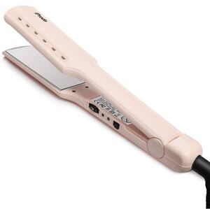 ストレートアイロン ヘアアイロン チタニウムプレート44mm 5段階温度調節