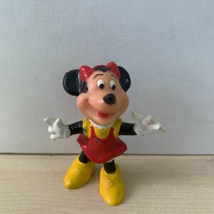 【希少】ディズニー ミニーマウス 1980's Bully PVCフィギュア 人形 Walt Disney Minnie Mouse