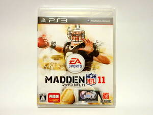 PS3 マッデン NFL 11 英語版 新品 未開封 MADDEN アメフト アメリカンフットボール EA SPORTS