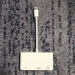 ☆値下げ☆ Lightning用HDMI+USB変換アダプター