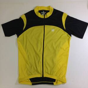 canari サイクルジャージ ブラック イエロー MDサイズ