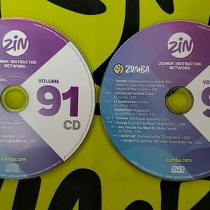 ZUMBA　ズンバ　ZIN91　CD ＆ DVD　インストラクター専用