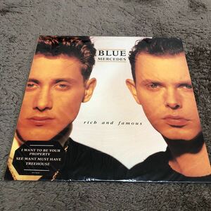 BLUE MERCEDES Rich and Famous /【輸入盤】 LP レコード / MCA-42143 / 洋楽ロックポップス /