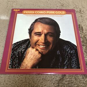 PERRY COMO ペリーコモ / PURE GOLD / LP レコード / PG-6 / ライナー有 / 洋楽ポップス /