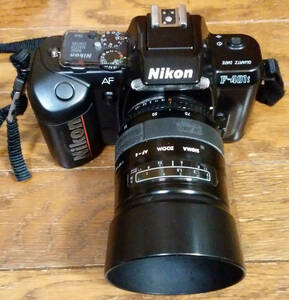 Nikon ニコン 一眼レフ フィルムカメラ F-401s レンズ シグマ ZOOM AF-ε 1:3.5-4.5 f=28-70mm AF-E