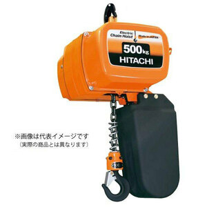 50000-550　電動チェーンブロック　標準型　1/4LSH　250kg　揚程6m　押し釦付き　日立