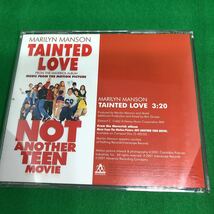 非売品　プロモCD　 マリリンマンソン　TAINTED　LOVE　 1曲のみ　12センチ　輸入盤　非売品　promo用 PROCD100780_画像2