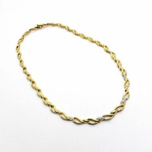 ◎中古美品◎１８金　ダイヤ　0.31ｃｔ　ネックレス